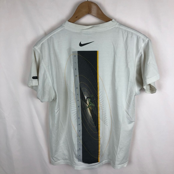 Vintage Nike T shirt destiny 90s tee Mini Swoosh - Picture 2 of 5